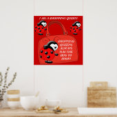 KONINGIN VAN DE WINKEL COLLECTIE POSTER (Keuken)