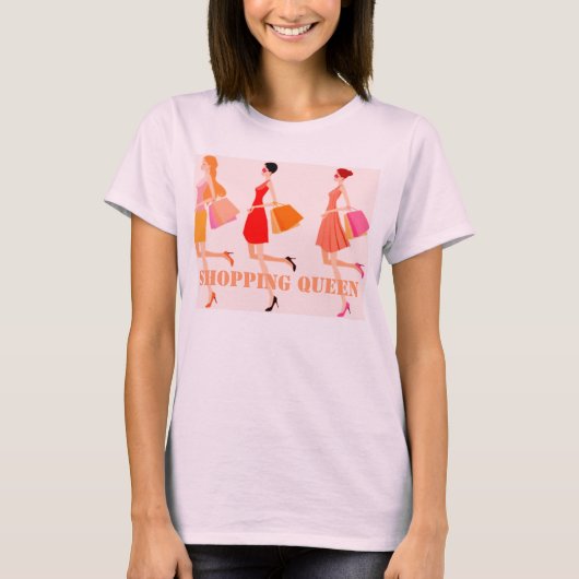 KONINGIN VAN DE WINKEL COLLECTIE T-SHIRT (Voorkant)