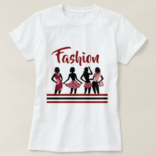 KONINGIN VAN DE WINKEL COLLECTIE T-SHIRT (Design voorkant)