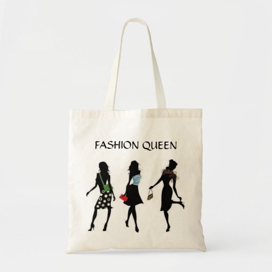 KONINGIN VAN DE WINKEL COLLECTIE TOTE BAG (Voorkant)
