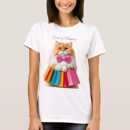Koningin van de winkelwagen t-shirt
