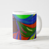 Koningin van de Zeemeerminnen Bone China Mok (Voorkant rechts)