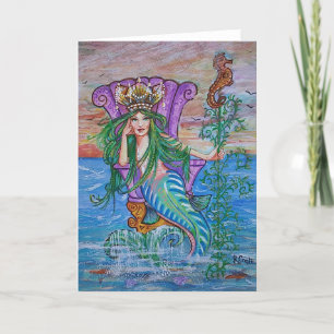 koningin van de zeemeerminnen kaart