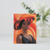 KONINGIN VAN DE ZOMER #1 BRIEFKAART (Staand voorkant)