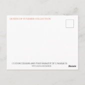 KONINGIN VAN DE ZOMER #1 BRIEFKAART (Achterkant)