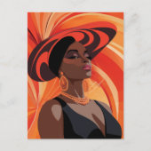 KONINGIN VAN DE ZOMER #1 BRIEFKAART (Voorkant)