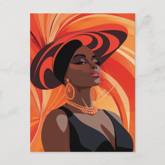 KONINGIN VAN DE ZOMER #1 BRIEFKAART (Voorkant)