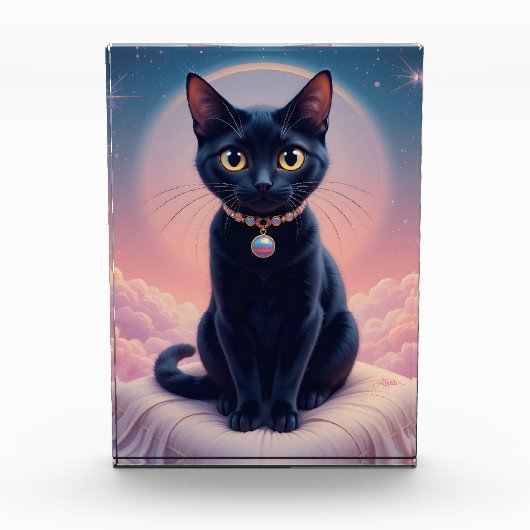 Koningin van de Zwarte Kat hemel Fotoblokken (Voorkant)