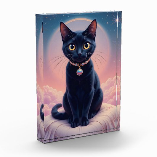 Koningin van de Zwarte Kat hemel Fotoblokken (Links)