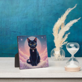 Koningin van de Zwarte Kat hemel Fotoplaat