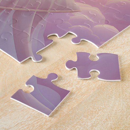 Koningin van de Zwarte Kat hemel Legpuzzel (Zijkant)