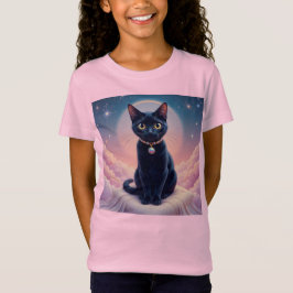 Koningin van de Zwarte Kat hemel T-shirt