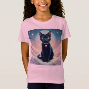 Koningin van de Zwarte Kat hemel T-shirt