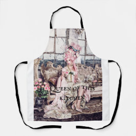 Koningin van deze keuken schort