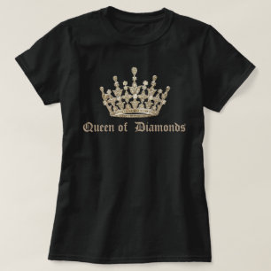koningin van diamanten t-shirt