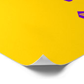 koningin van dit klaslokaal poster (Hoek)