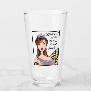 "KONINGIN van dit NIET zo Koningshuis…" Glas