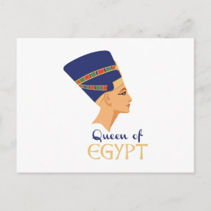 koningin van Egypte Briefkaart