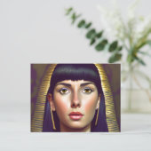Koningin van Egypte, Cleopatra Briefkaart (Staand voorkant)