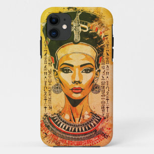 Koningin van Egypte - moderne neo-farao kunst Case-Mate iPhone Case