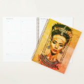 Koningin van Egypte - moderne neo-farao kunst Planner (Display)