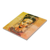 Koningin van Egypte - moderne neo-farao kunst Tegeltje (Zijkant)