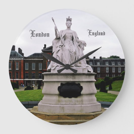 KONINGIN VAN ENGELAND klok (Voorkant)