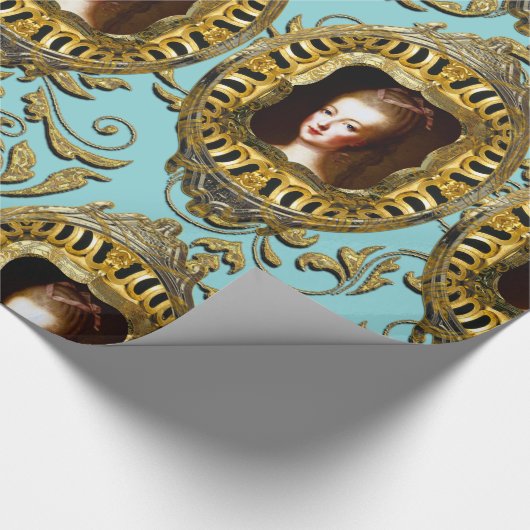 koningin van Frankrijk Cadeaupapier (Hoek)