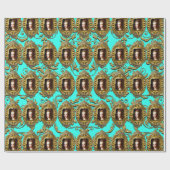 koningin van Frankrijk Elegant Smaller Scale Cadeaupapier (Vlak)