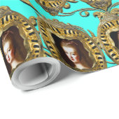 koningin van Frankrijk Elegant Smaller Scale Cadeaupapier (Rol Hoek)