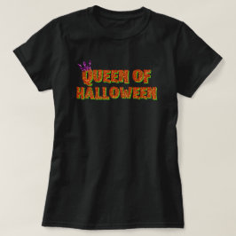 Koningin van Halloween Glitter T-shirt