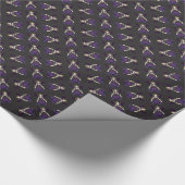 Koningin van Halloween gotische fee Cadeaupapier (Hoek)