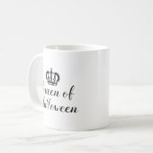 Koningin van Halloween Koffiemok (Voorkant links)