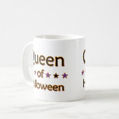 Koningin van Halloween Koffiemok (Voorkant links)