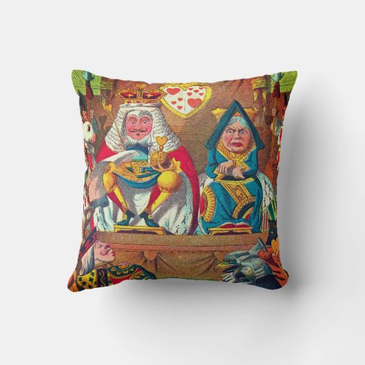 Koningin van hart en Alice Kussen (Achterkant)