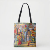 Koningin van hart en Alice Tote Bag (Voorkant)