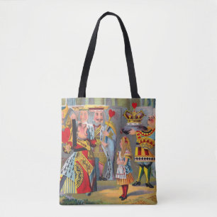 Koningin van hart en Alice Tote Bag