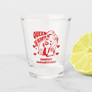 Koningin van Harten Bachelorette Party Shotglazen Shot Glas
