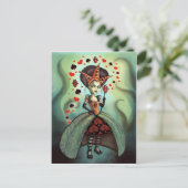 Koningin van Harten Briefkaart (Staand voorkant)