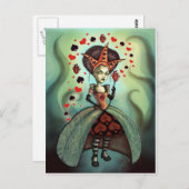 Koningin van Harten Briefkaart (Voorkant / Achterkant)