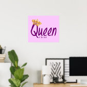 Koningin van het Blok Poster (Thuiskantoor)