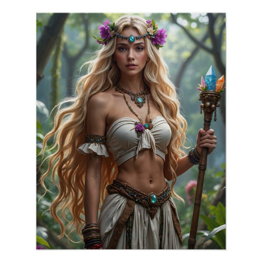 Koningin van het Bos poster (Voorkant)