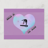 Koningin van het Briefkaart van de Beam Gymnastiek (Voorkant)