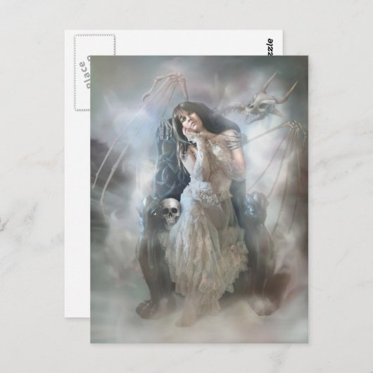 Koningin van het dode Briefkaart (Voorkant / Achterkant)