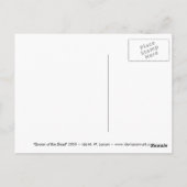 Koningin van het dode Briefkaart (Achterkant)