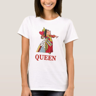 Koningin van het hart van Alice in Wonderland T-shirt