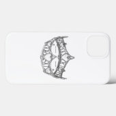 Koningin van het hartenhuis tiara iphone 6 hoesje (Achterkant (horizontaal))