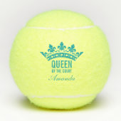 Koningin van het Hof Tennisballen (Voorkant)