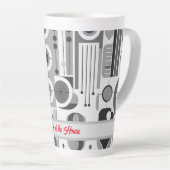 Koningin van het Huis Hedendaagse Midden-eeuwse st Latte Mok (Rechterhoek)