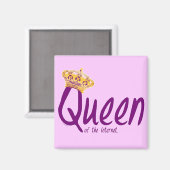 Koningin van het internet magneet (Voorkant / Achterkant)